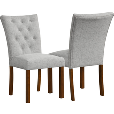 HomePop Tufted Back Parsons Kitchen Chair 2