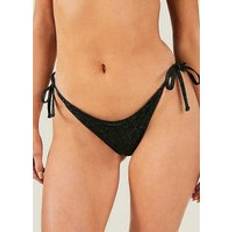 Gold Bikinis Accessorize Shimmer Bikini Bottoms Gold
