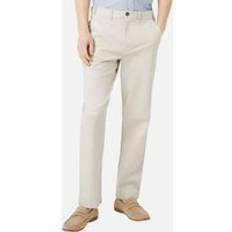 Chinos - Hvite Bukser Universal Textiles Men's Maine Mens Premium Chino Trousers Cream