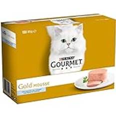 Mascotas Gourmet Gold Mousse de Pescado De Oceano 24 x 85 g