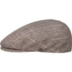 Bugatti Toscadio Check Flat Cap beige