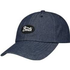 Dam - Denim/Jeanstyg Accessoarer Brixton Uni Cotton Strapback Keps - Denim