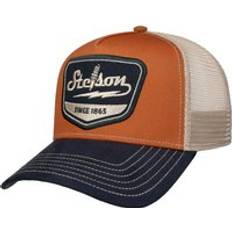 Stetson Orange Kepsar Stetson Spark Plug Trucker Keps - Mörkblå