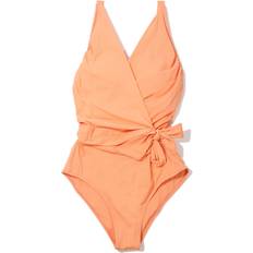 Hanky Panky Swimsuits Hanky Panky Women's Wide Strap Wrap One Piece Swimsuit Florence Orange