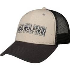 Jack Wolfskin Herr Kepsar Jack Wolfskin Strobe Undyed Trucker Keps - Vit