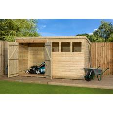 Empire 14 D Shiplap Pent Wooden Shed (Building Area )
