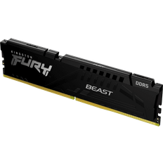 Kingston 16GB 1x16GB DDR5 6000MHz CL30 FURY Beast Svart XMP 3,0