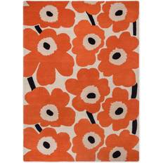 Marimekko Unikko Rød, Orange 200x300cm
