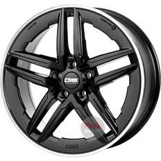 19" - 5/114,3 - 8,5" Autofelgen CMS C29-AERO diamond rim black gloss 8.5Jx19 5x114.3 ET35