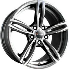 17 pouces - 5/120 Jantes de voiture AVUS RACING AC-MB3 anthracite polished 7.5Jx17 5x120 ET32