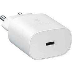 Plug Head Only Official Samsung EU 2 Pin EP-TA800EBE Quick Charge Adapter 25W USB Type C White