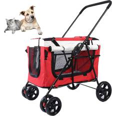 Stroller travel Gccssbxf Pet Travel Legend Dog Cat Stroller