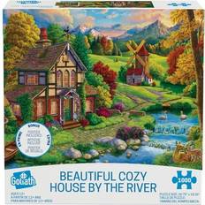 Beautiful Cozy House by the River: 1000 Pcs