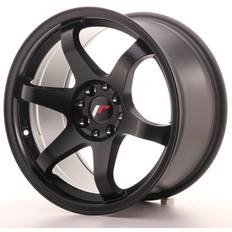 Bilfälgar Japan Racing JR3 Matt Black 9x17 4/108 ET25 B73.1