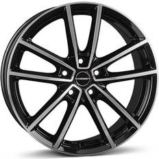 20" - 5/114,3 Bilfelger Borbet W Black Polished Glossy 8x20 Felg