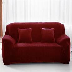 Cushion Mania Wine Loose Sofa Cover