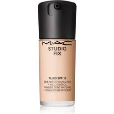 MAC Fondotinta MAC Studio Fix Fluid Broad Spectrum SPF15 Foundation 30ml (Various Shades) NC10