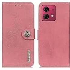 MTK KHAZNEH Motorola G84 Plånboksfodral Rosa
