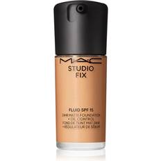 MAC Fondotinta MAC Studio Fix Fluid Broad Spectrum SPF15 Foundation 30ml (Various Shades) NC37