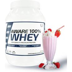 Aware Nutrition Vitaminer & Kosttillskott Aware Nutrition 100% Whey Strawberry Milkshake 900g