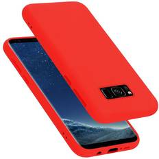 Cadorabo LIQUID ROT, Samsung Galaxy S8 PLUS Case for Samsung Galaxy S8 PLUS Cover Protection TPU Silicone Gel Red