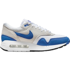 Nike Air Max - Unisexe Chaussures Nike Air Max 1 '86 Premium - White/Light Neutral Grey/Black/Royal Blue