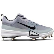 Gray - Men Baseball Shoes Nike Men's Force Zoom Trout 9 Pro Metal Baseball Cleats Cleats 7.5 Pewter/Black/Wolf Grey/White