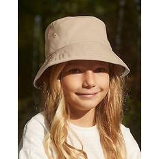 Cheap Bucket Hats Children's Clothing Beechfield Junior Organic Cotton Bucket Hat - Navy