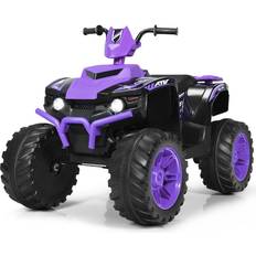 Metal ATVs Costway Kids Ride on ATV 12V