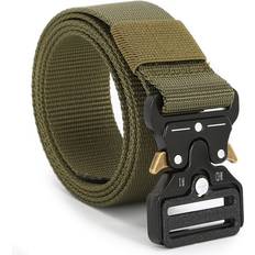 Tactical Safety Buckle Army Belt - Green