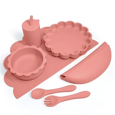 Komplet Spisesæt Terracotta
