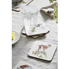 Ulster Weavers 'Portman Farm' Animal Print Printed MDF Coaster