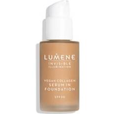 Lumene Invisible Illumination SPF30 Vegan Collagen Serum in Foundation 30ml Various Shades 5