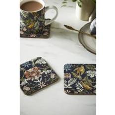 Ulster Weavers 'Finch & Flower' Animal Print Printed MDF Coaster