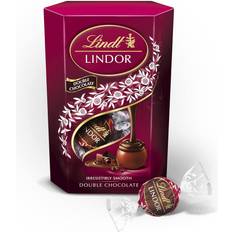 Lindt Chocolates Lindt Lindor Double Chocolate Truffles Box 200g 16pcs