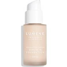 Lumene Invisible Illumination SPF30 Vegan Collagen Serum in Foundation 30ml Various Shades 0
