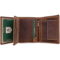 Visconti Mens Wallet - Hunter Leather - Organiser Gift 708 - Spear Oil