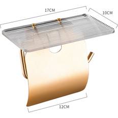 Aluminum Toilet Paper Holders Dechoicelife a-gold