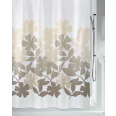 Spirella Textil Duschdraperi Fleury Beige Grey 180 x 180 cm