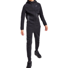 Nike XL Sweats à capuche Nike Older Kid's Sportswear Tech Fleece Full-Zip Hoodie - Black (FD3285-010)