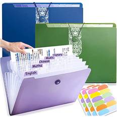 Tlily 3Pcs Expanding File Folder Accordion