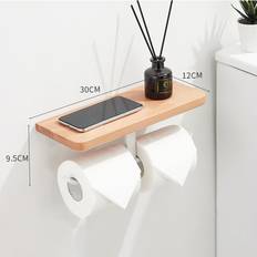 Aluminum Toilet Paper Holders Dechoicelife a-WHITE 30CM A Roll