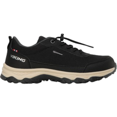 Polyester Walking Shoes Children's Shoes Viking Crude Low Wp - Black/Charcoal