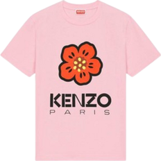 Kenzo T-shirts Kenzo Boke Flower Loose Fit T-shirt - Faded Pink