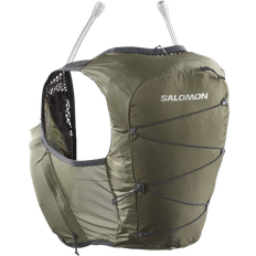 Salomon active skin Salomon Active Skin 8 With Flasks Hydration Vest - Khaki