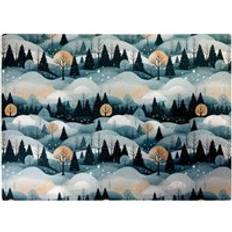 White Chopping Boards Warren Reed Dreamy Snowy Christmas Scene Chopping Board