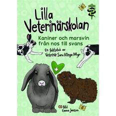 Lilla veterinärskolan Kaniner och marsvin från nos till svans (Inbunden, 2024)