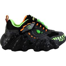 Skech o saurus lights Barnskor Skechers Skech-O-Saurus Lights Dino Tracker - Black/Lime