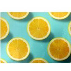 Blue Chopping Boards Warren Reed Fresh Lemons Chopping Board