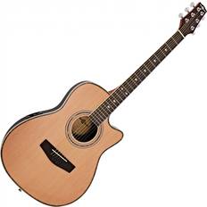 Gear4music Roundback Electro Acoustic Guitar by Gear4music